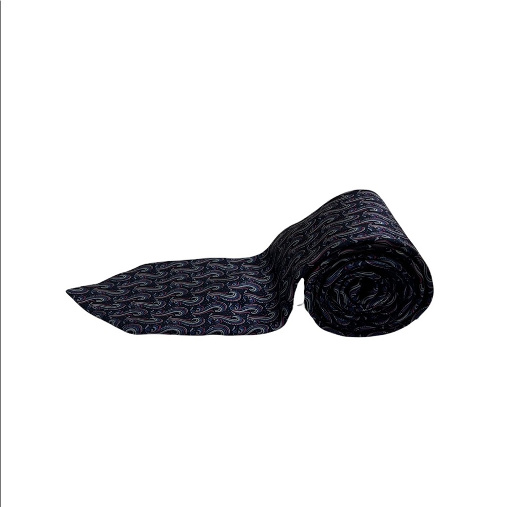 Stefano Ricci Mens Blue Geometric Tie